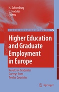 Cover: Higher Education and Graduate Employment in Europe - Springer
