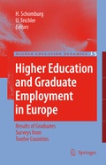 Cover: Higher Education and Graduate Employment in Europe - Springer