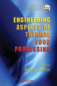 Enlarge image Cover: Engineering Aspects of Thermal Food Processing - CRC Press