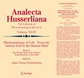 Cover: Phenomenology of Life - From the Animal Soul to the Human Mind - Springer