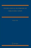 Cover: International Handbook of Urban Education - Springer