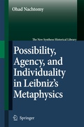 Cover: Possibility, Agency, and Individuality in Leibniz's Metaphysics - Springer