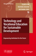 Cover: Technology and Vocational Education for Sustainable Development - Springer