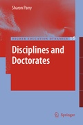 Cover: Disciplines and Doctorates - Springer