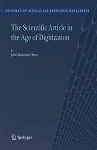 Enlarge image Cover: The Scientific Article in the Age of Digitization - Springer
