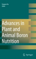 Cover: Advances in Plant and Animal Boron Nutrition - Springer