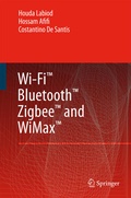 Cover: Wi-FiT, BluetoothT, ZigbeeT and WiMaxT - Springer