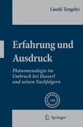 Cover: Erfahrung und Ausdruck - Springer