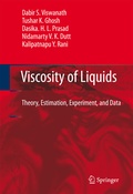 Cover: Viscosity of Liquids - Springer