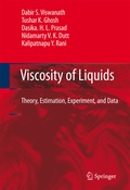 Cover: Viscosity of Liquids - Springer