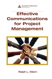 Abbildung von: Effective Communications for Project Management - Auerbach