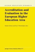 Cover: Accreditation and Evaluation in the European Higher Education Area - Springer