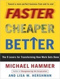 Cover: Faster Cheaper Better - Tantor Media, Inc