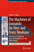 Cover: The Machines of Leonardo Da Vinci and Franz Reuleaux - Springer