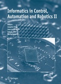 Cover: Informatics in Control, Automation and Robotics II - Springer