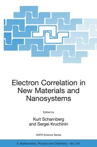 Abbildung von: Electron Correlation in New Materials and Nanosystems - Springer