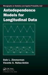 Enlarge image Cover: Antedependence Models for Longitudinal Data - Chapman & Hall/CRC