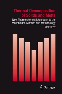 Abbildung von: Thermal Decomposition of Solids and Melts - Springer