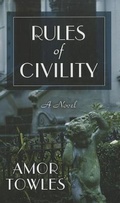Cover: Rules of Civility - Thorndike Press