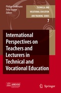 Cover: International Perspectives on Teachers and Lecturers in Technical and Vocational Education - Springer