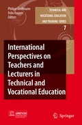 Cover: International Perspectives on Teachers and Lecturers in Technical and Vocational Education - Springer
