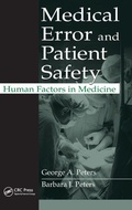 Cover: Medical Error and Patient Safety - CRC Press