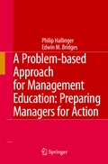 Cover: A Problem-based Approach for Management Education - Springer