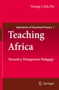 Cover: Teaching Africa - Springer
