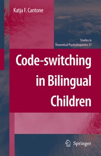 Abbildung von: Code-switching in Bilingual Children - Springer