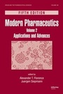Cover: Modern Pharmaceutics, Volume 2 - CRC Press