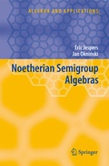 Cover: Noetherian Semigroup Algebras - Springer