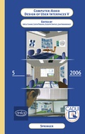 Cover: Computer-Aided Design of User Interfaces V - Springer