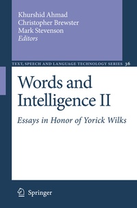 Abbildung von: Words and Intelligence II - Springer