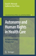 Cover: Autonomy and Human Rights in Health Care - Springer