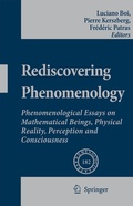 Cover: Rediscovering Phenomenology - Springer