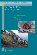 Cover: Sulfur in Plants - Springer