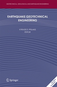 Enlarge image Cover: Earthquake Geotechnical Engineering - Springer