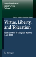 Cover: Virtue, Liberty, and Toleration - Springer
