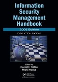 Cover: Information Security Management Handbook, 2008 CD-ROM Edition - Auerbach