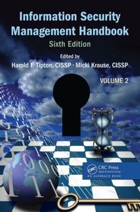 Enlarge image Cover: Information Security Management Handbook, Volume 2 - Auerbach