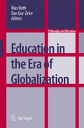 Cover: Education in the Era of Globalization - Springer