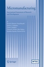 Cover: Micromanufacturing - Springer