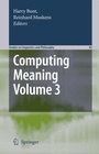 Cover: Computing Meaning - Springer