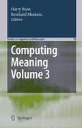 Cover: Computing Meaning - Springer