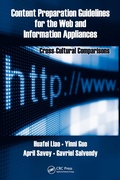 Cover: Content Preparation Guidelines for the Web and Information Appliances - CRC Press