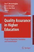 Cover: Quality Assurance in Higher Education - Springer