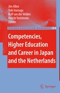 Cover: Competencies, Higher Education and Career in Japan and the Netherlands - Springer