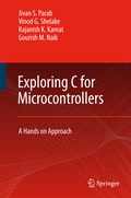 Cover: Exploring C for Microcontrollers - Springer