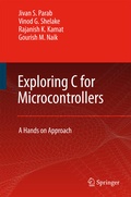 Cover: Exploring C for Microcontrollers - Springer