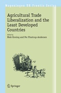 Cover: Agricultural Trade Liberalization and the Least Developed Countries - Springer